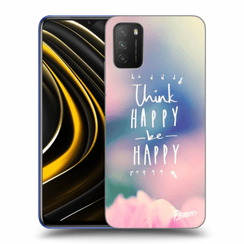 Obal pre Xiaomi Poco M3 - Think happy be happy
