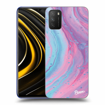 Obal pre Xiaomi Poco M3 - Pink liquid