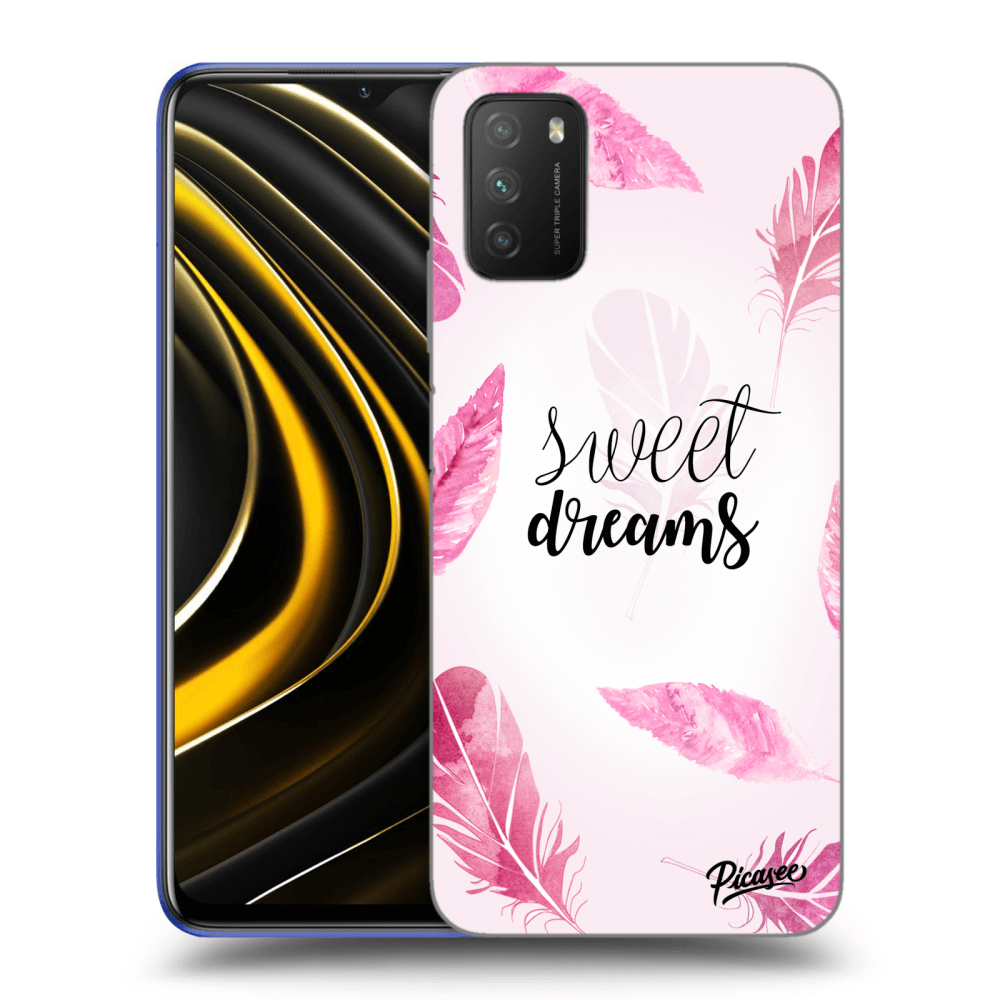 Picasee silikónový čierny obal pre Xiaomi Poco M3 - Sweet dreams
