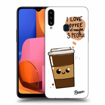 Obal pre Samsung Galaxy A20s - Cute coffee