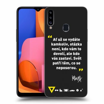 Obal pre Samsung Galaxy A20s - Kazma - SVĚT PATŘÍ TĚM, CO SE NEPOSEROU