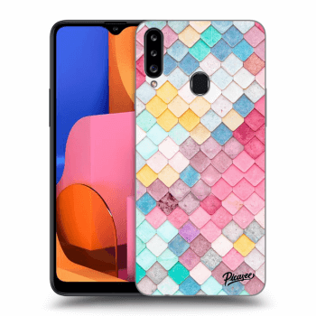 Obal pre Samsung Galaxy A20s - Colorful roof