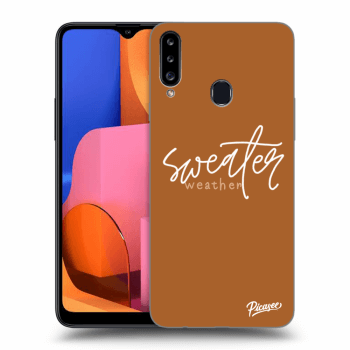 Obal pre Samsung Galaxy A20s - Sweater weather