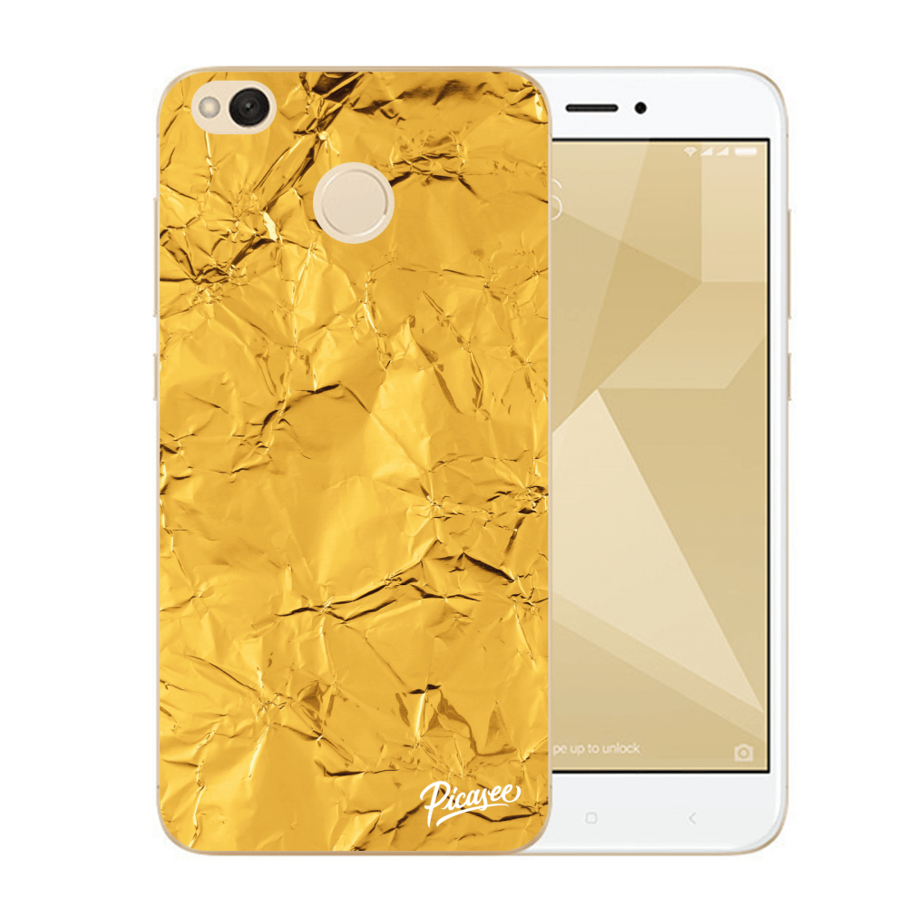 Picasee plastový prehľadný obal pre Xiaomi Redmi 4X Global - Gold