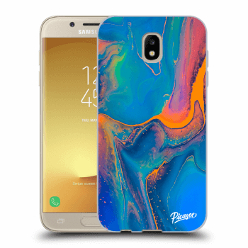 Picasee silikónový čierny obal pre Samsung Galaxy J5 2017 J530F - Rainbow