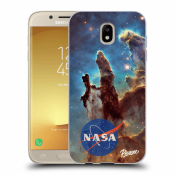Picasee silikónový čierny obal pre Samsung Galaxy J5 2017 J530F - Eagle Nebula