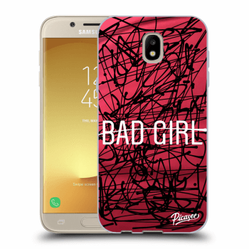 Picasee silikónový prehľadný obal pre Samsung Galaxy J5 2017 J530F - Bad girl