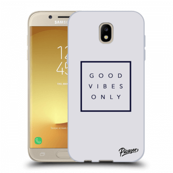 Picasee silikónový prehľadný obal pre Samsung Galaxy J5 2017 J530F - Good vibes only