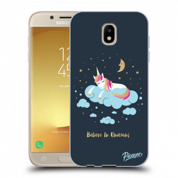 Picasee silikónový prehľadný obal pre Samsung Galaxy J5 2017 J530F - Believe In Unicorns