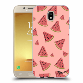 Picasee silikónový prehľadný obal pre Samsung Galaxy J5 2017 J530F - Watermelon