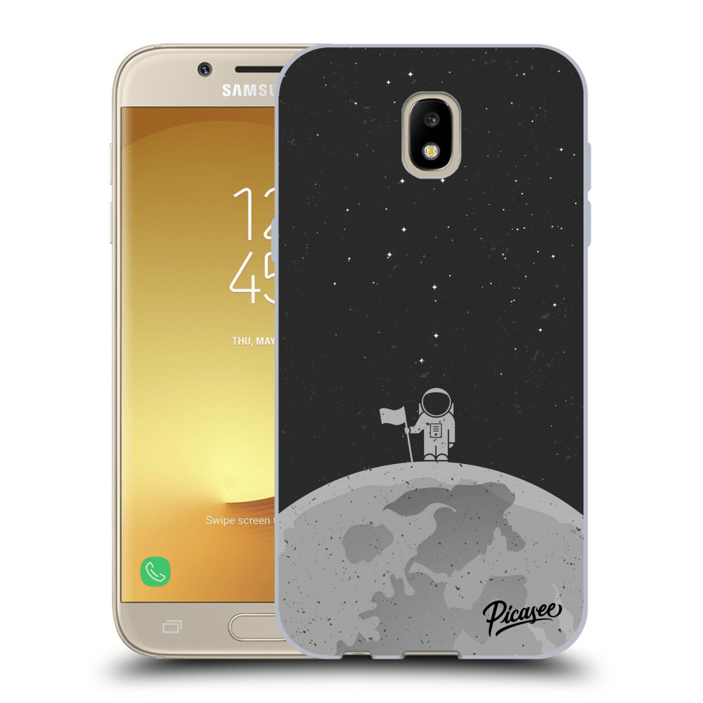 Picasee silikónový čierny obal pre Samsung Galaxy J5 2017 J530F - Astronaut