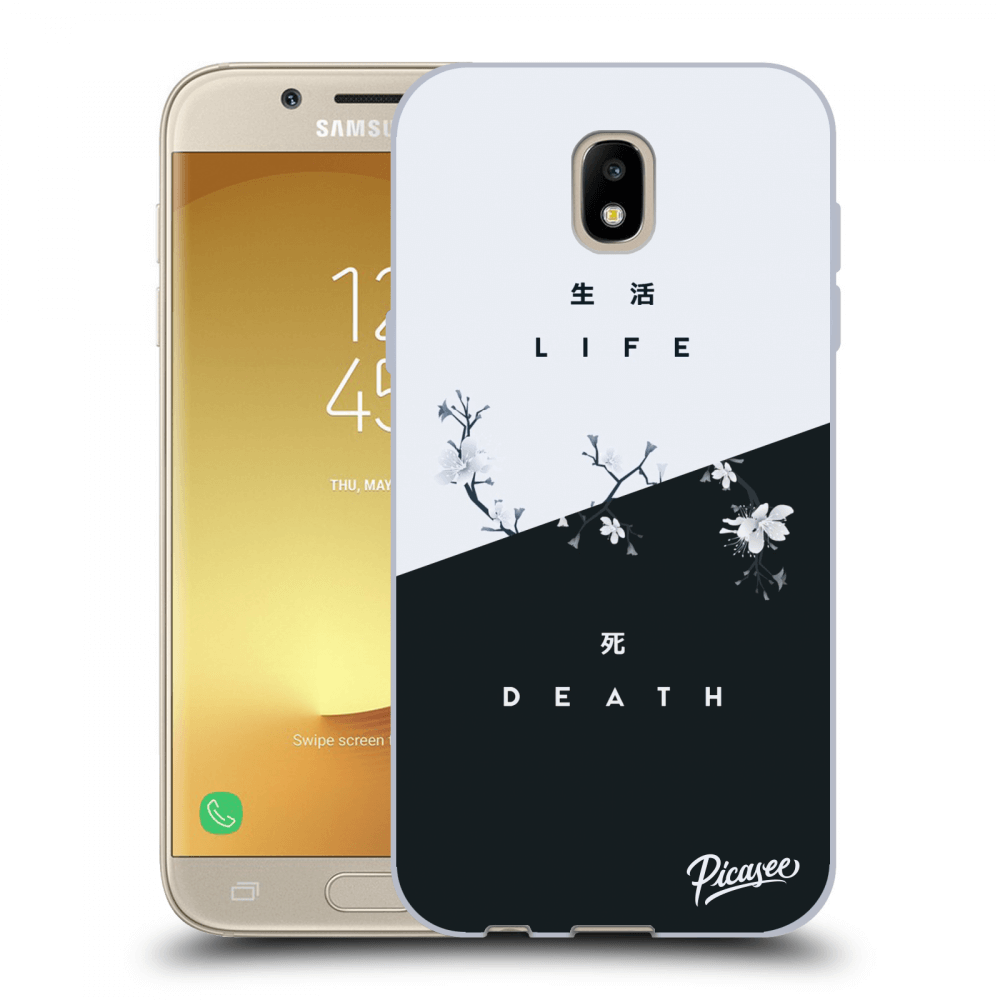 Picasee silikónový čierny obal pre Samsung Galaxy J5 2017 J530F - Life - Death