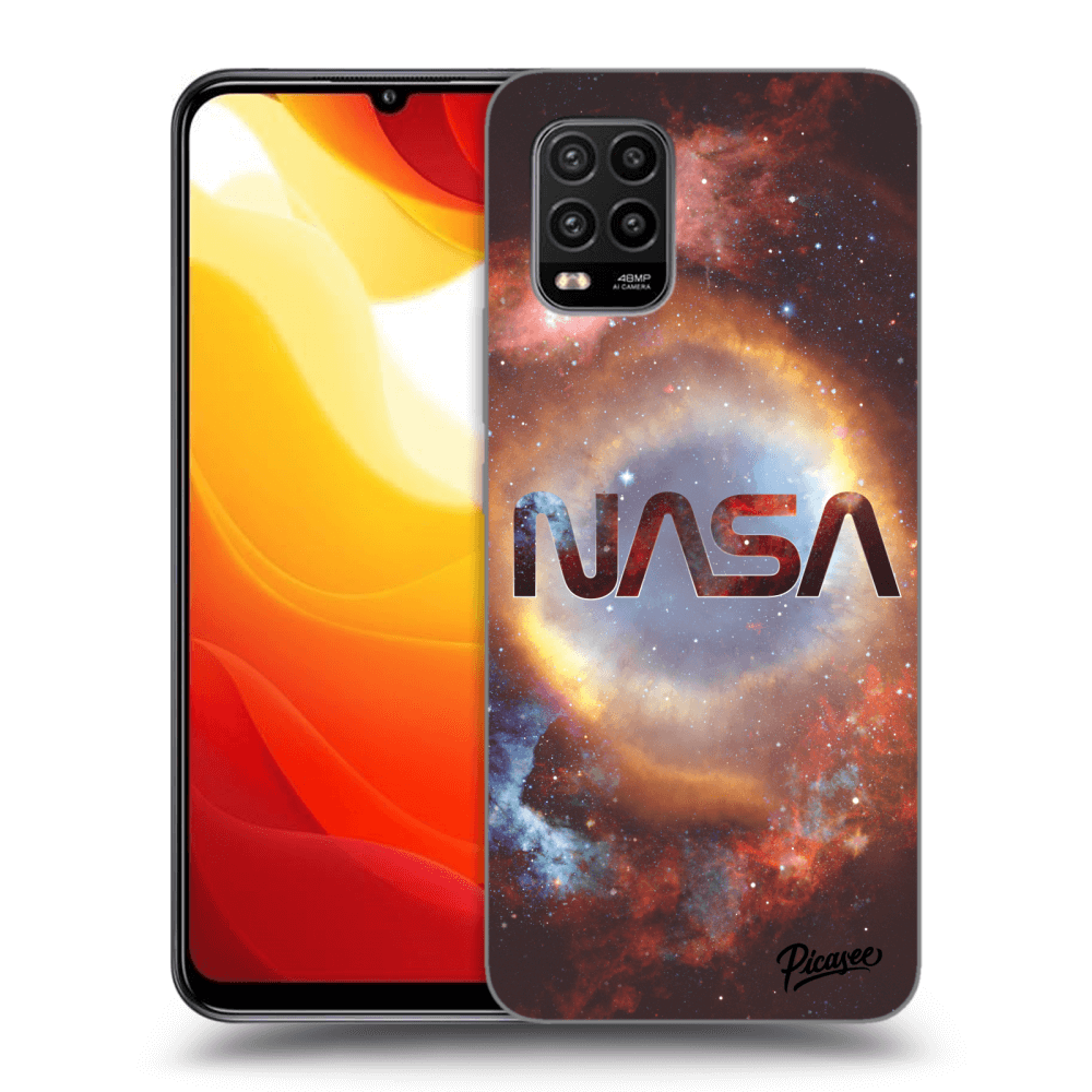 Picasee silikónový čierny obal pre Xiaomi Mi 10 Lite - Nebula