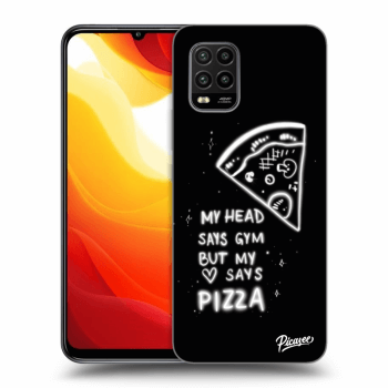 Picasee silikónový prehľadný obal pre Xiaomi Mi 10 Lite - Pizza