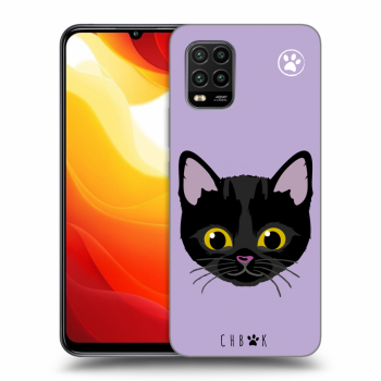 Picasee silikónový čierny obal pre Xiaomi Mi 10 Lite - Chybí mi kočky - Fialová