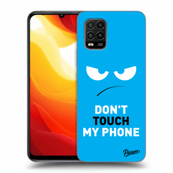 Obal pre Xiaomi Mi 10 Lite - Angry Eyes - Blue