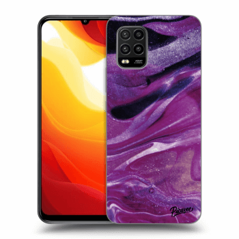 Obal pre Xiaomi Mi 10 Lite - Purple glitter