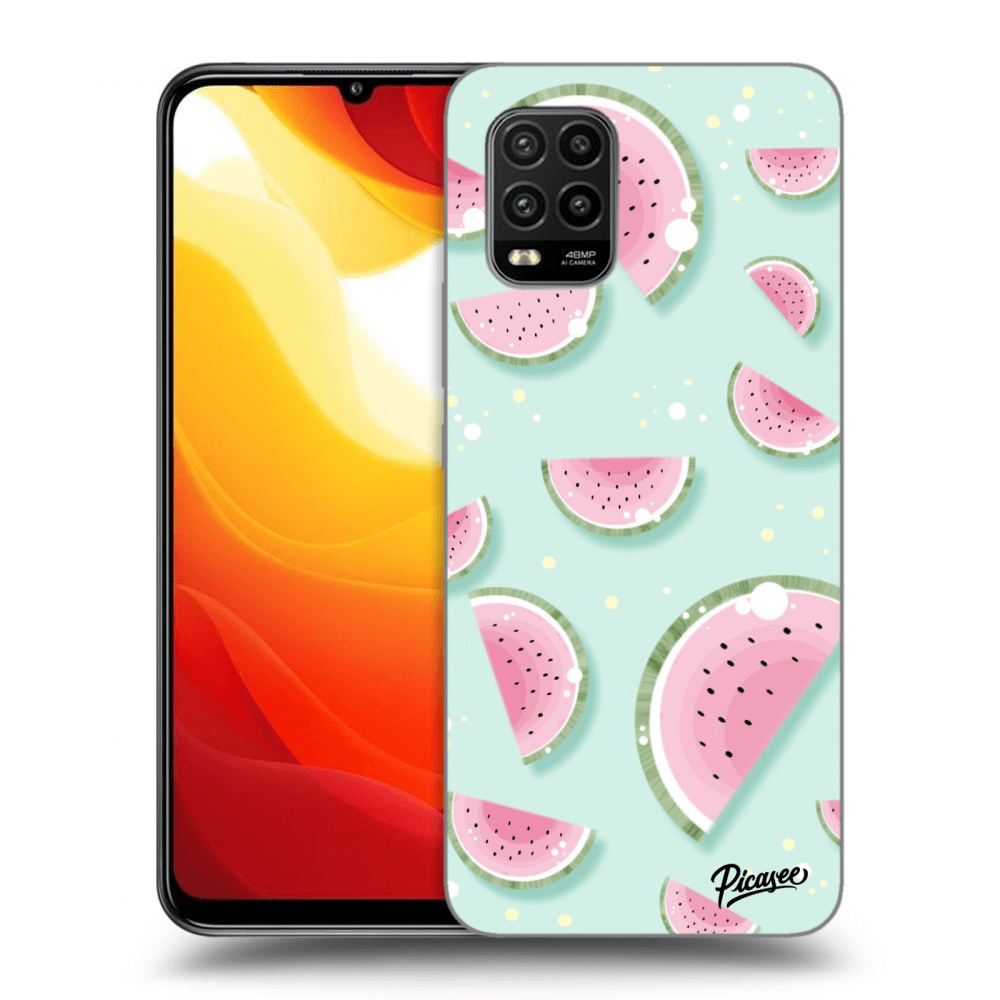 Picasee silikónový čierny obal pre Xiaomi Mi 10 Lite - Watermelon 2