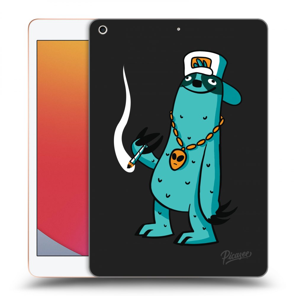 Picasee silikónový čierny obal pre Apple iPad 10.2" 2020 (8. gen) - Earth - Je mi fajn