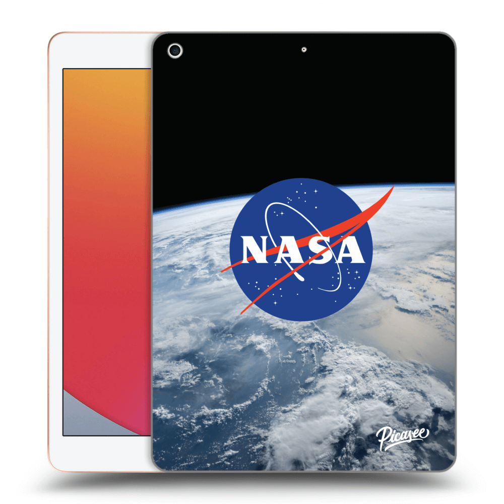 Picasee silikónový čierny obal pre Apple iPad 10.2" 2020 (8. gen) - Nasa Earth