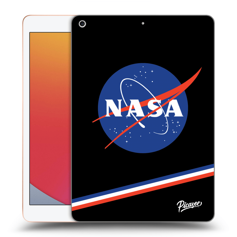 Picasee silikónový čierny obal pre Apple iPad 10.2" 2020 (8. gen) - NASA Original