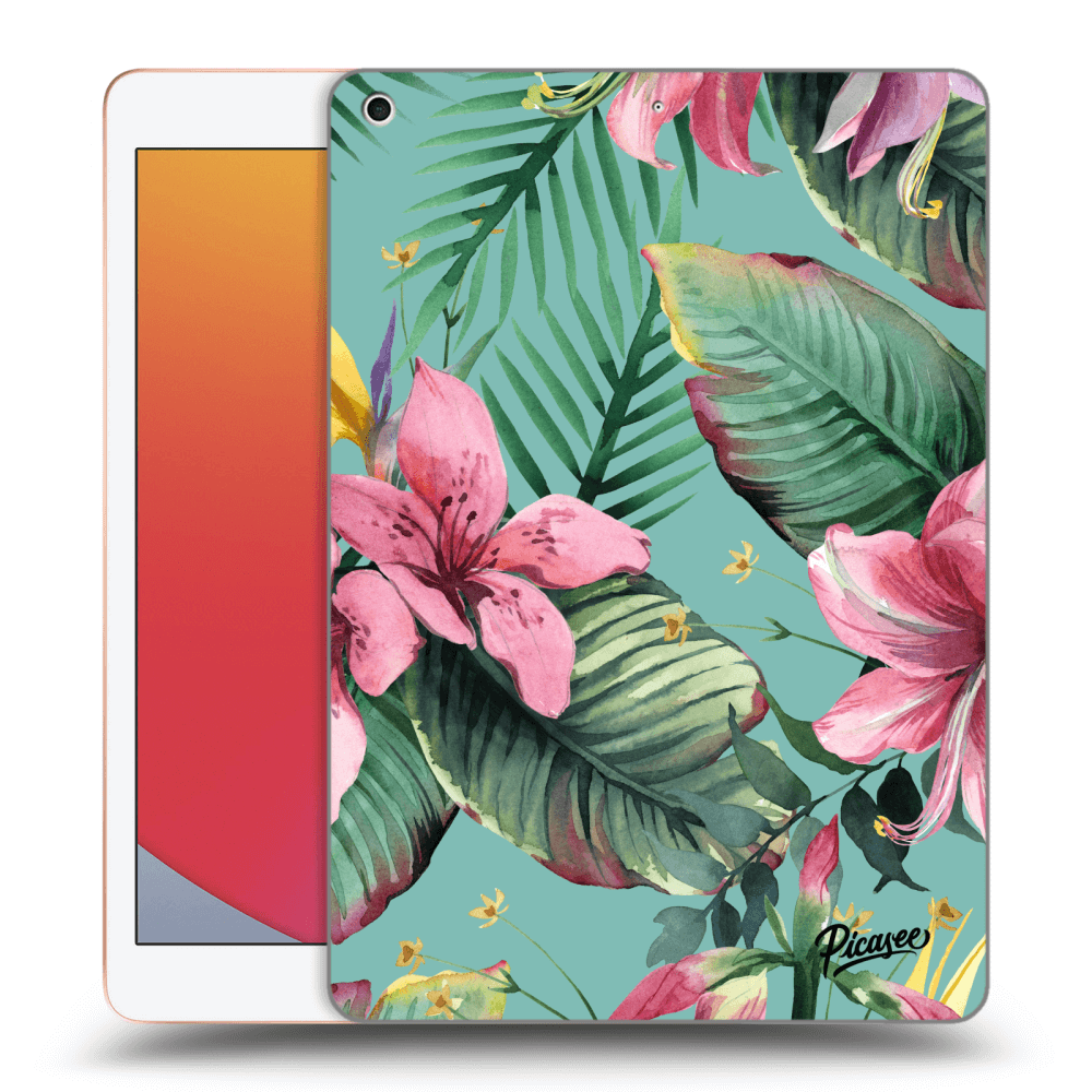 Picasee silikónový čierny obal pre Apple iPad 10.2" 2020 (8. gen) - Hawaii