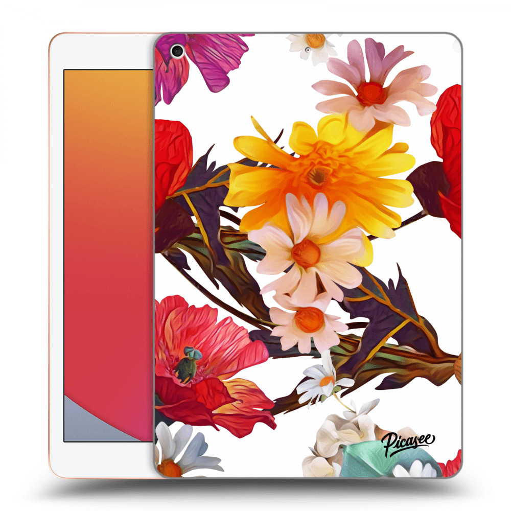 Picasee silikónový čierny obal pre Apple iPad 10.2" 2020 (8. gen) - Meadow