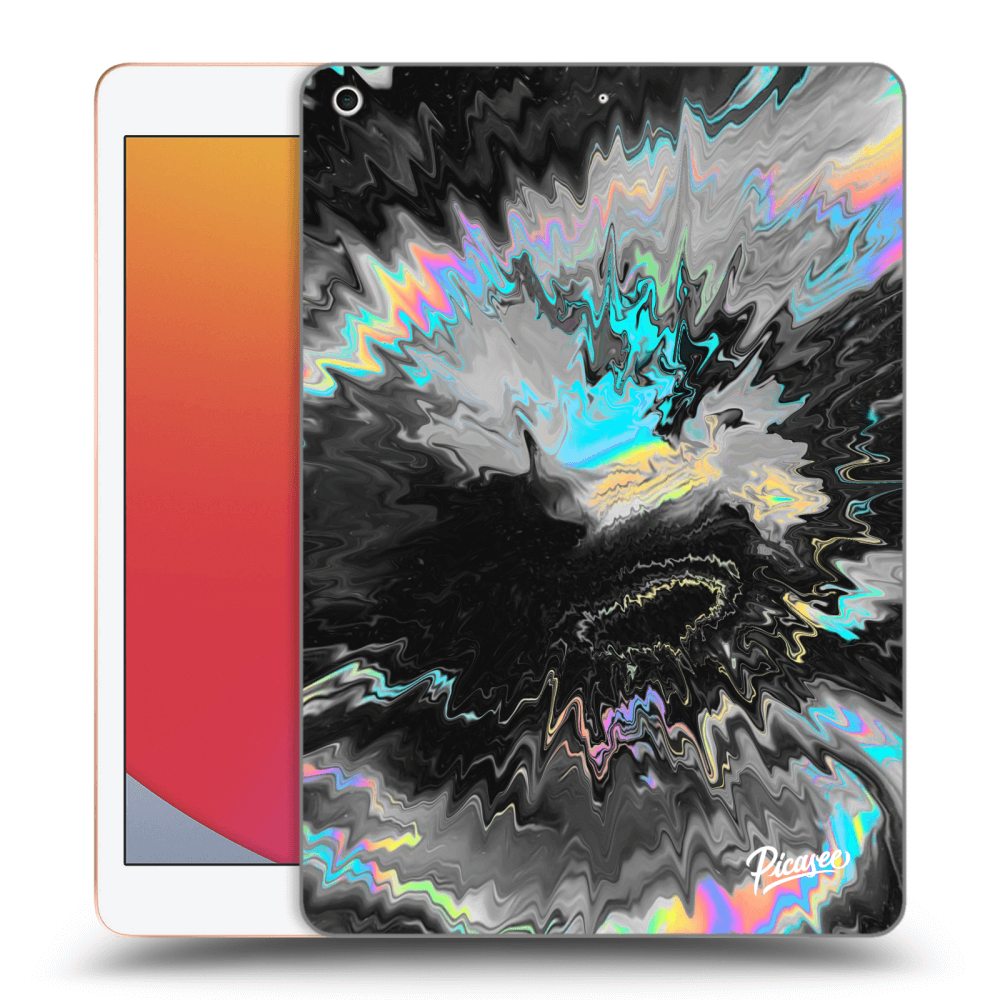 Picasee silikónový prehľadný obal pre Apple iPad 10.2" 2020 (8. gen) - Magnetic