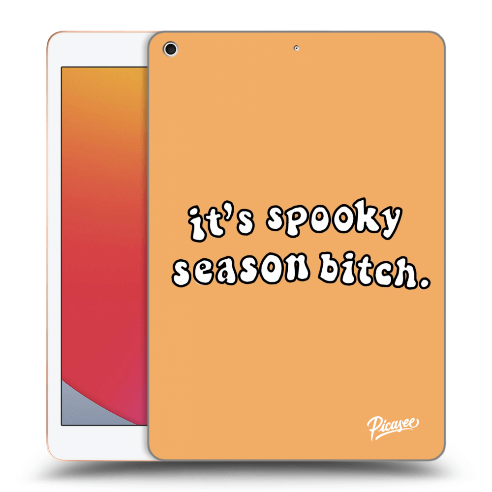 Picasee silikónový prehľadný obal pre Apple iPad 10.2" 2020 (8. gen) - Spooky season