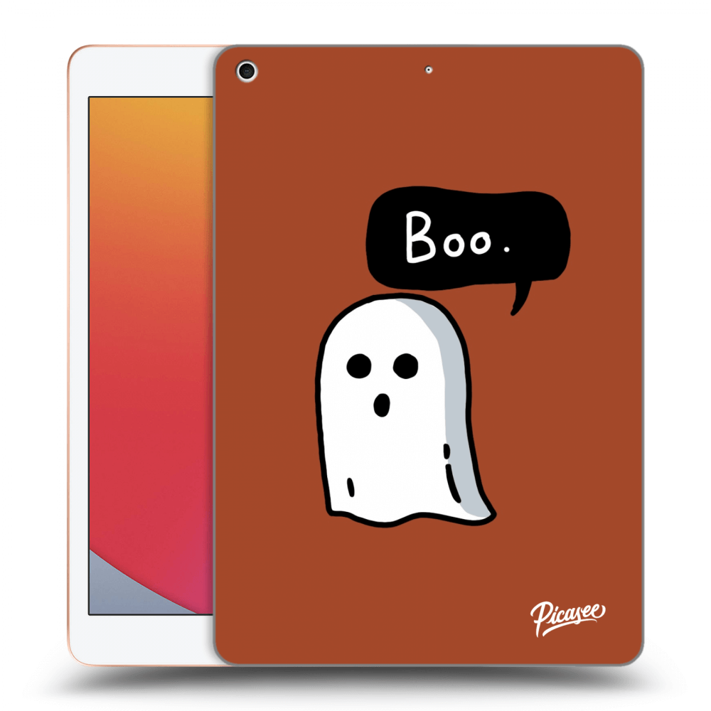 Picasee silikónový čierny obal pre Apple iPad 10.2" 2020 (8. gen) - Boo