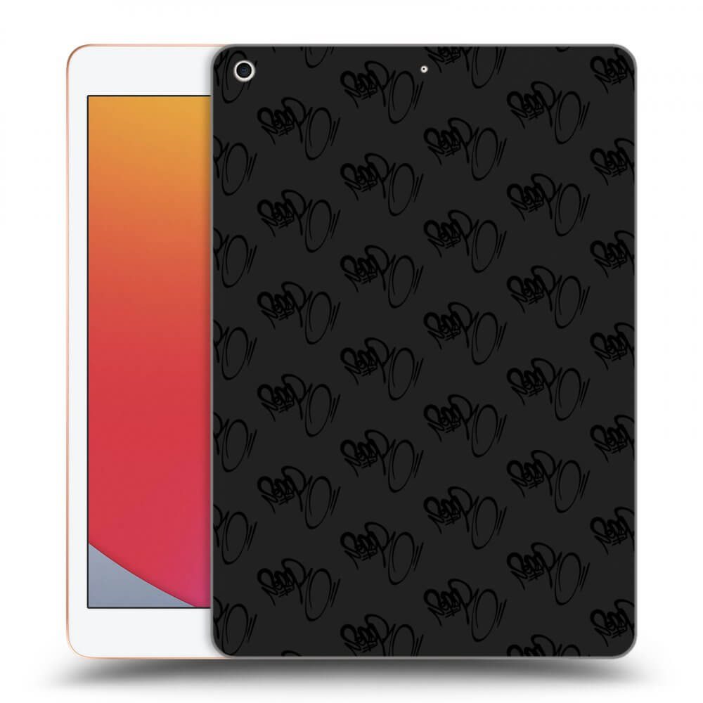 Picasee silikónový čierny obal pre Apple iPad 10.2" 2020 (8. gen) - Separ - Black On Black 1