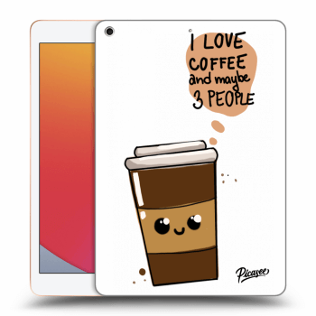Obal pre Apple iPad 10.2" 2020 (8. gen) - Cute coffee