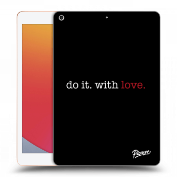 Picasee silikónový prehľadný obal pre Apple iPad 10.2" 2020 (8. gen) - Do it. With love.