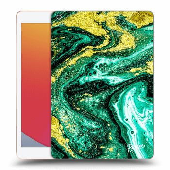 Obal pre Apple iPad 10.2" 2020 (8. gen) - Green Gold