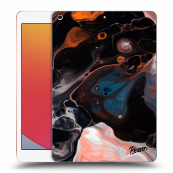 Picasee silikónový prehľadný obal pre Apple iPad 10.2" 2020 (8. gen) - Cream