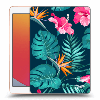 Obal pre Apple iPad 2020 (8. gen) - Pink Monstera