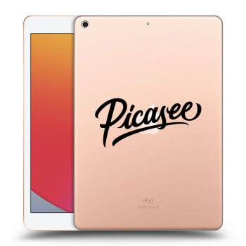 Picasee silikónový prehľadný obal pre Apple iPad 10.2" 2020 (8. gen) - Picasee - black