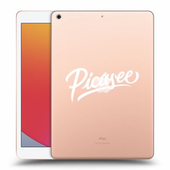 Picasee silikónový prehľadný obal pre Apple iPad 10.2" 2020 (8. gen) - Picasee - White