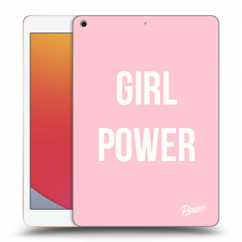 Picasee silikónový prehľadný obal pre Apple iPad 10.2" 2020 (8. gen) - Girl power
