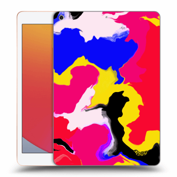 Picasee silikónový prehľadný obal pre Apple iPad 10.2" 2020 (8. gen) - Watercolor