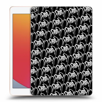 Obal pre Apple iPad 10.2" 2020 (8. gen) - Separ - White On Black 2