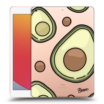 Picasee silikónový prehľadný obal pre Apple iPad 10.2" 2020 (8. gen) - Avocado