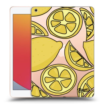 Picasee silikónový prehľadný obal pre Apple iPad 10.2" 2020 (8. gen) - Lemon