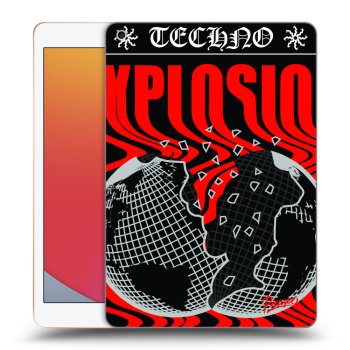 Picasee silikónový prehľadný obal pre Apple iPad 10.2" 2020 (8. gen) - EXPLOSION