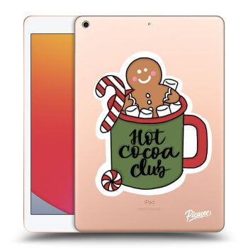 Picasee silikónový prehľadný obal pre Apple iPad 10.2" 2020 (8. gen) - Hot Cocoa Club