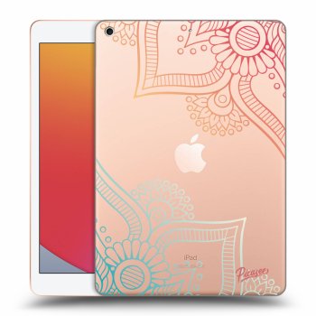 Obal pre Apple iPad 10.2" 2020 (8. gen) - Flowers pattern