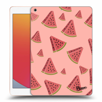 Picasee silikónový čierny obal pre Apple iPad 10.2" 2020 (8. gen) - Watermelon