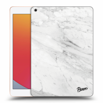 Obal pre Apple iPad 10.2" 2020 (8. gen) - White marble