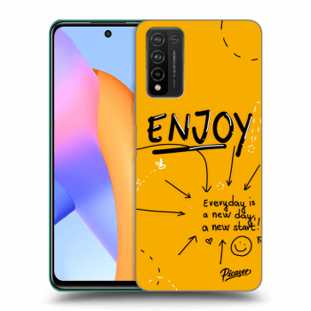 Picasee silikónový prehľadný obal pre Honor 10X Lite - Enjoy