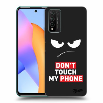 Obal pre Honor 10X Lite - Angry Eyes - Transparent